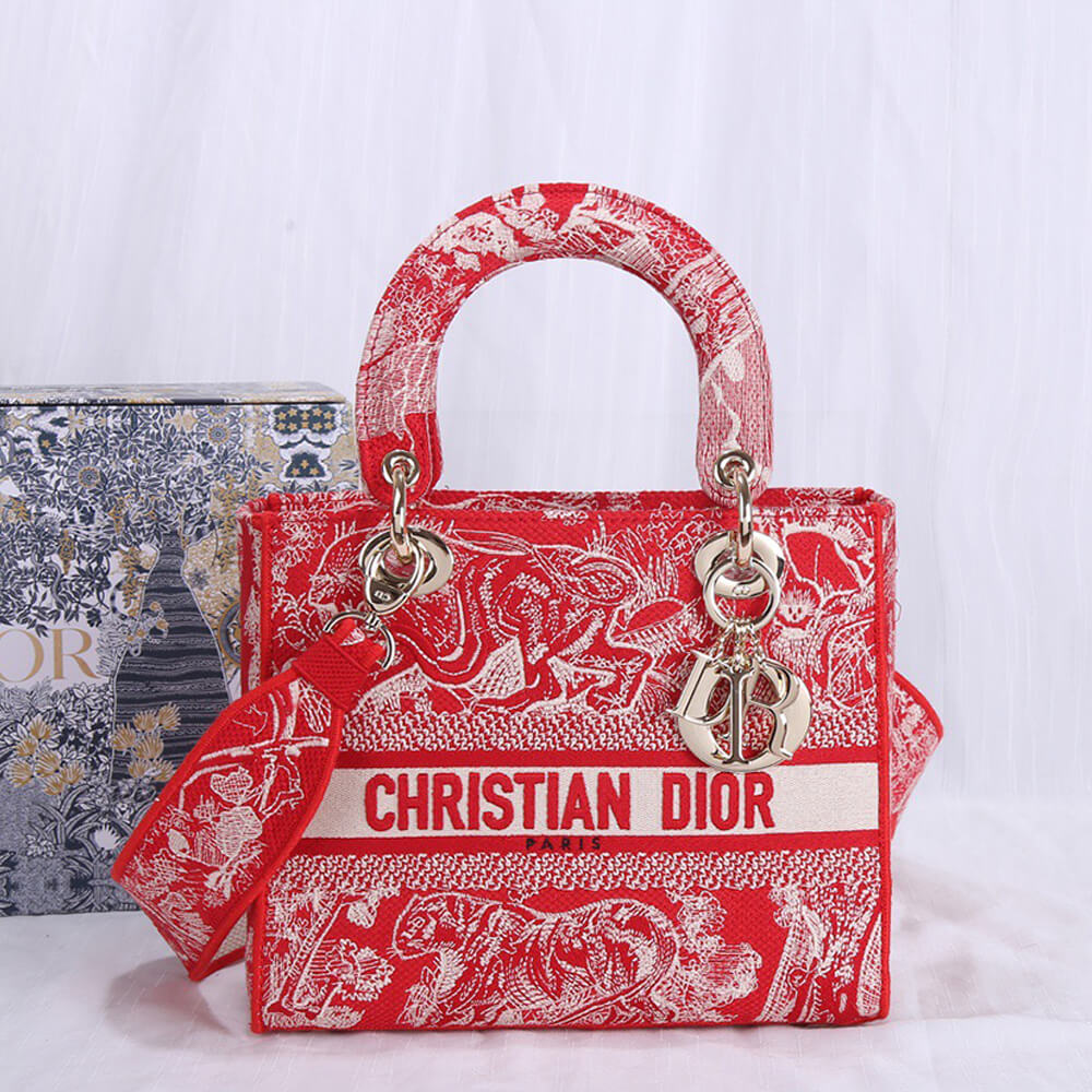 Dior MEDIUM LADY D-LITE BAG