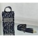 Dior Mini Vertical Dior Book Tote with Strap