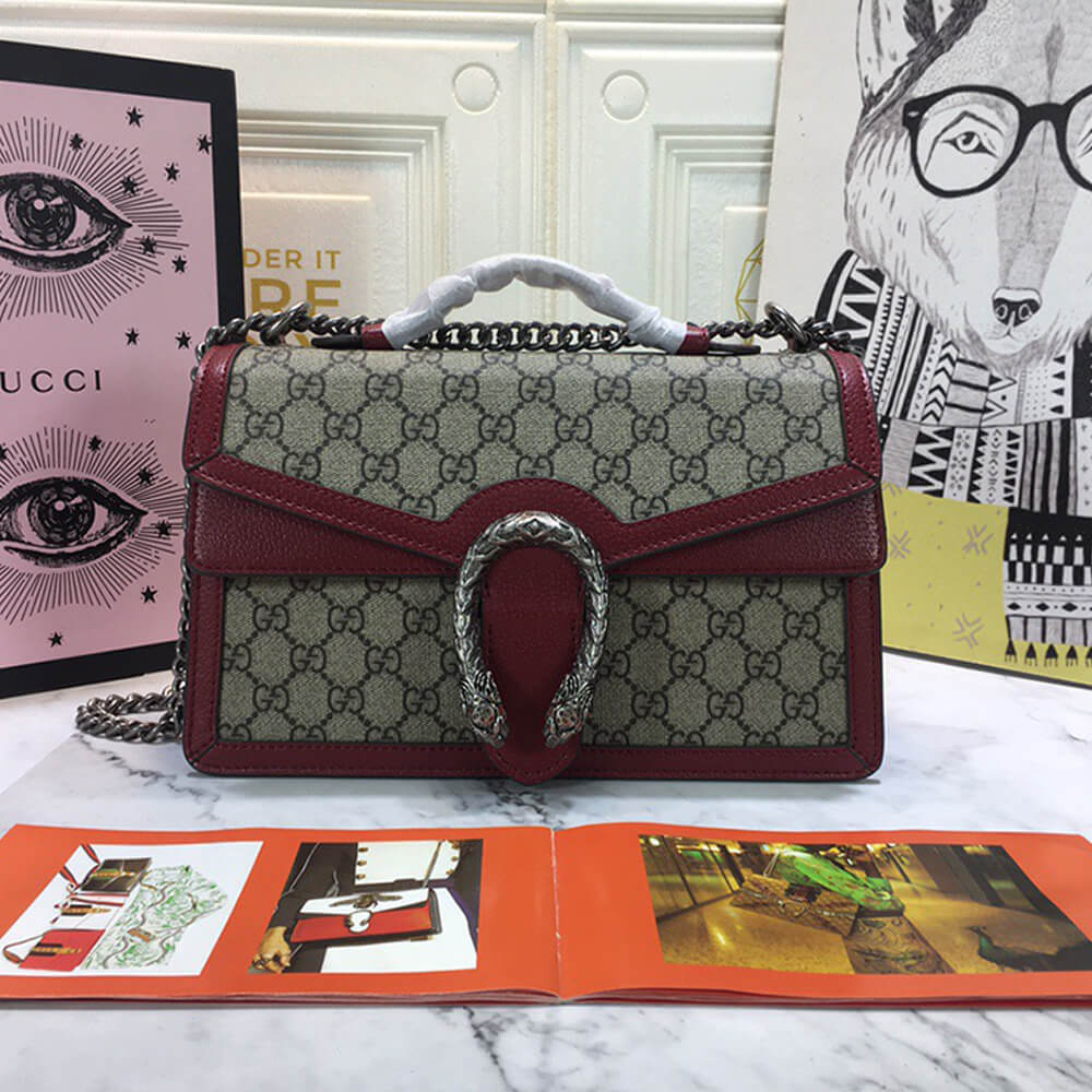 Gucci Dionysus GG top handle bag