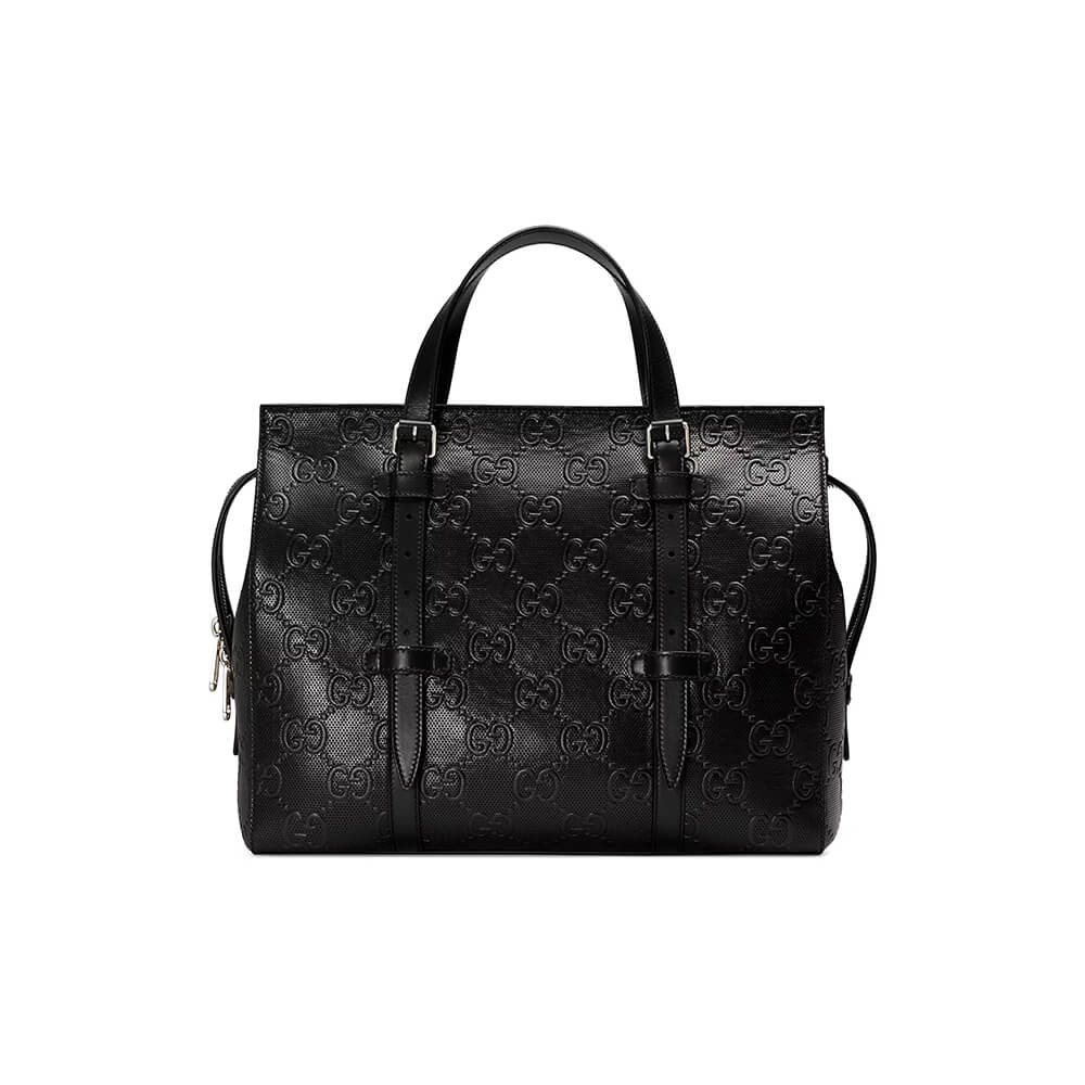 Gucci GG embossed tote bag