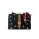 Gucci GG Sylvie Bee Star small shoulder bag