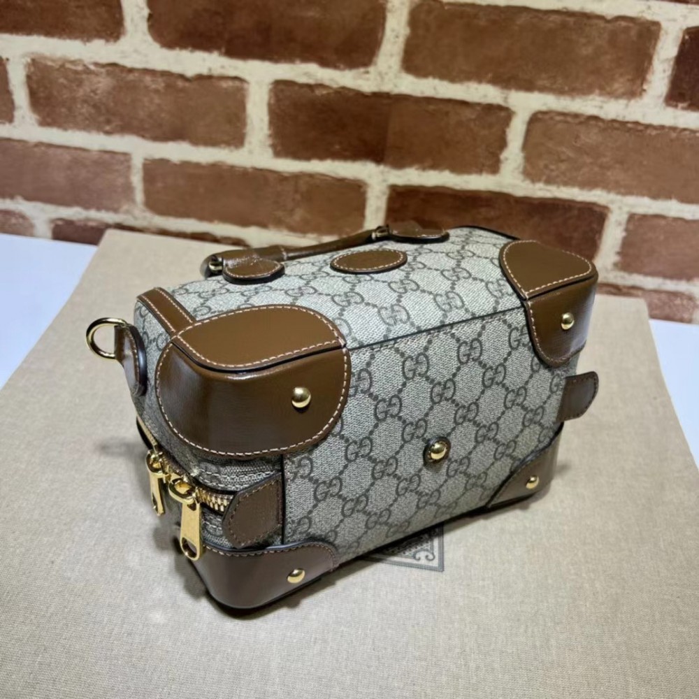 Gucci Small Duffle Bag With Interlocking G