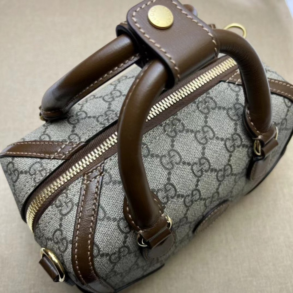 Gucci Small Duffle Bag With Interlocking G