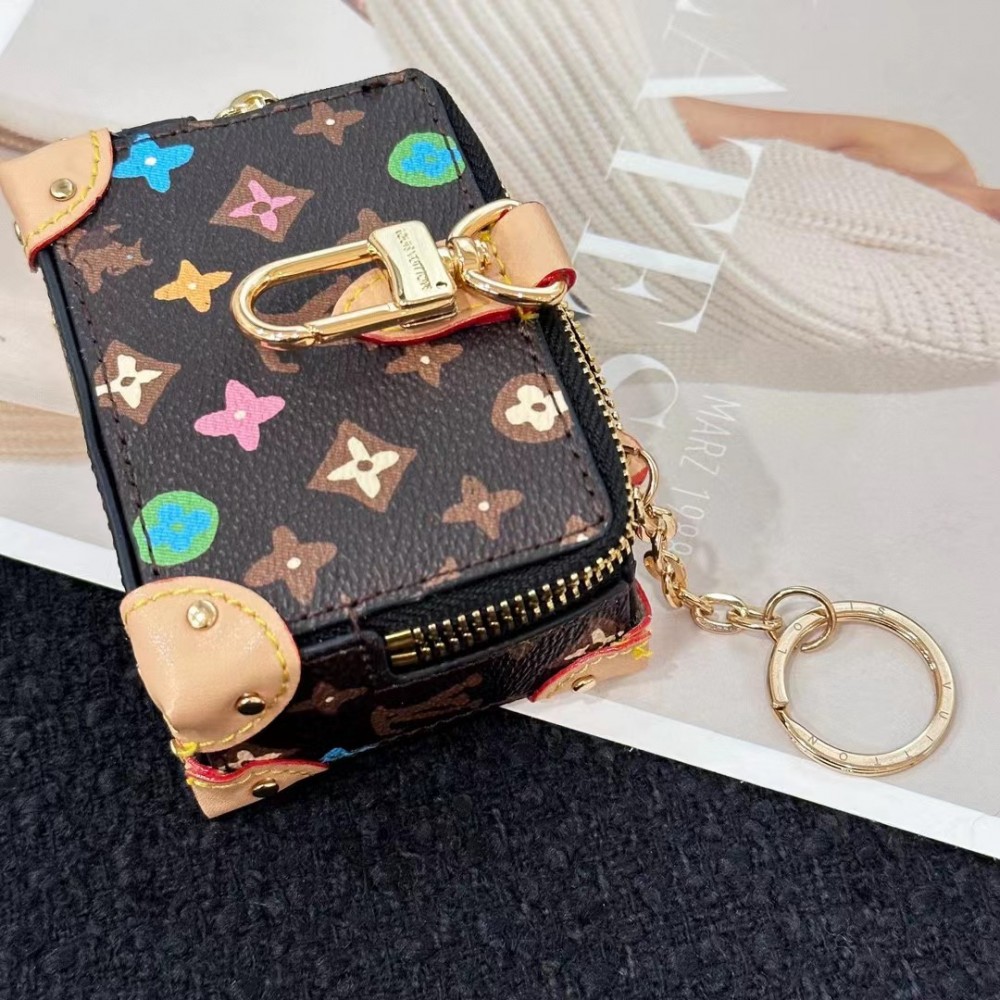 Louis Vuitton Monogram Craggy Trunk Key Holder and Bag Charm