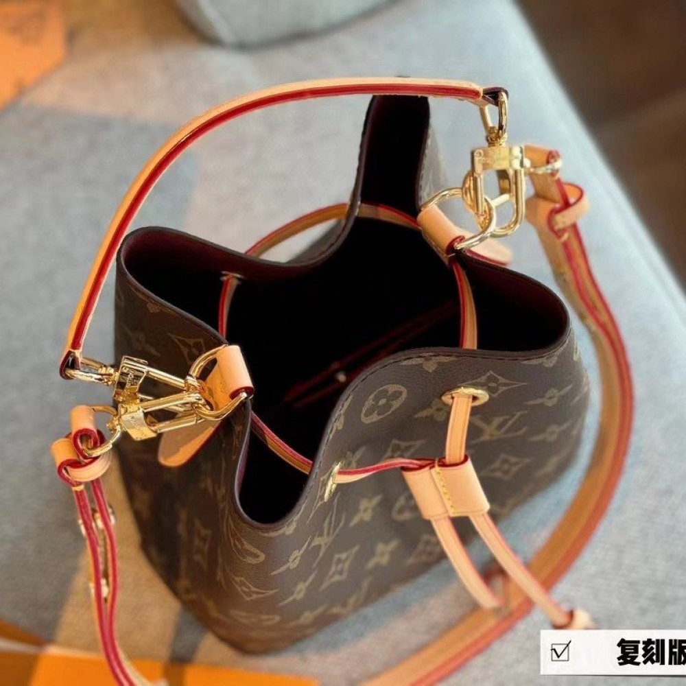 Louis Vuitton Vintage Monogram Mini Noé Bucket Bag + Strap