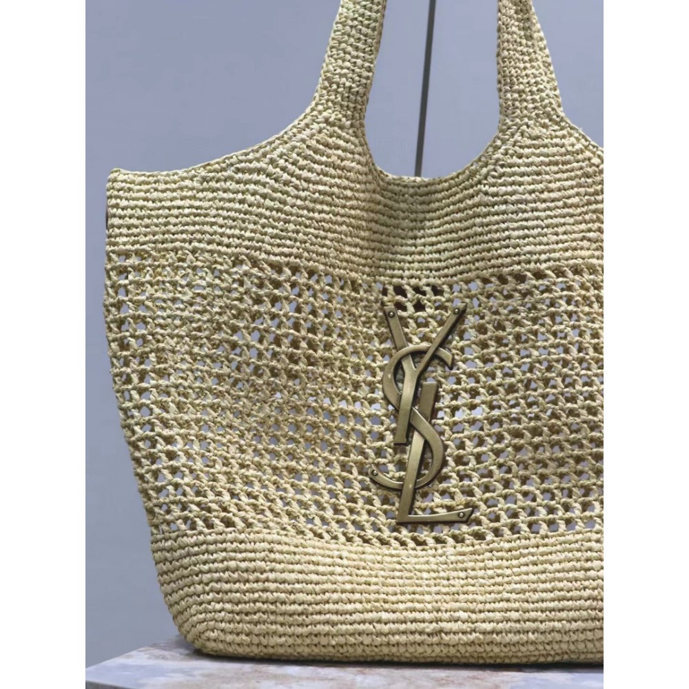 Saint Laurent ICARE IN RAFFIA