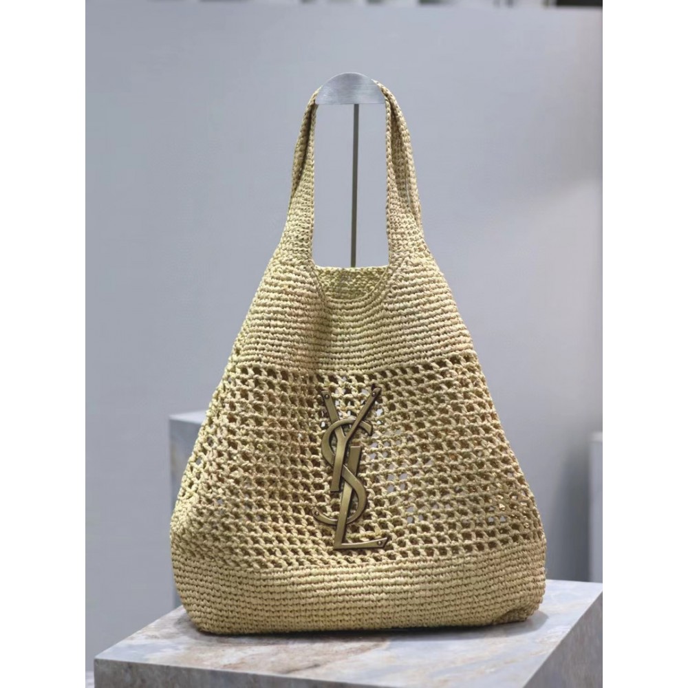 Saint Laurent ICARE IN RAFFIA