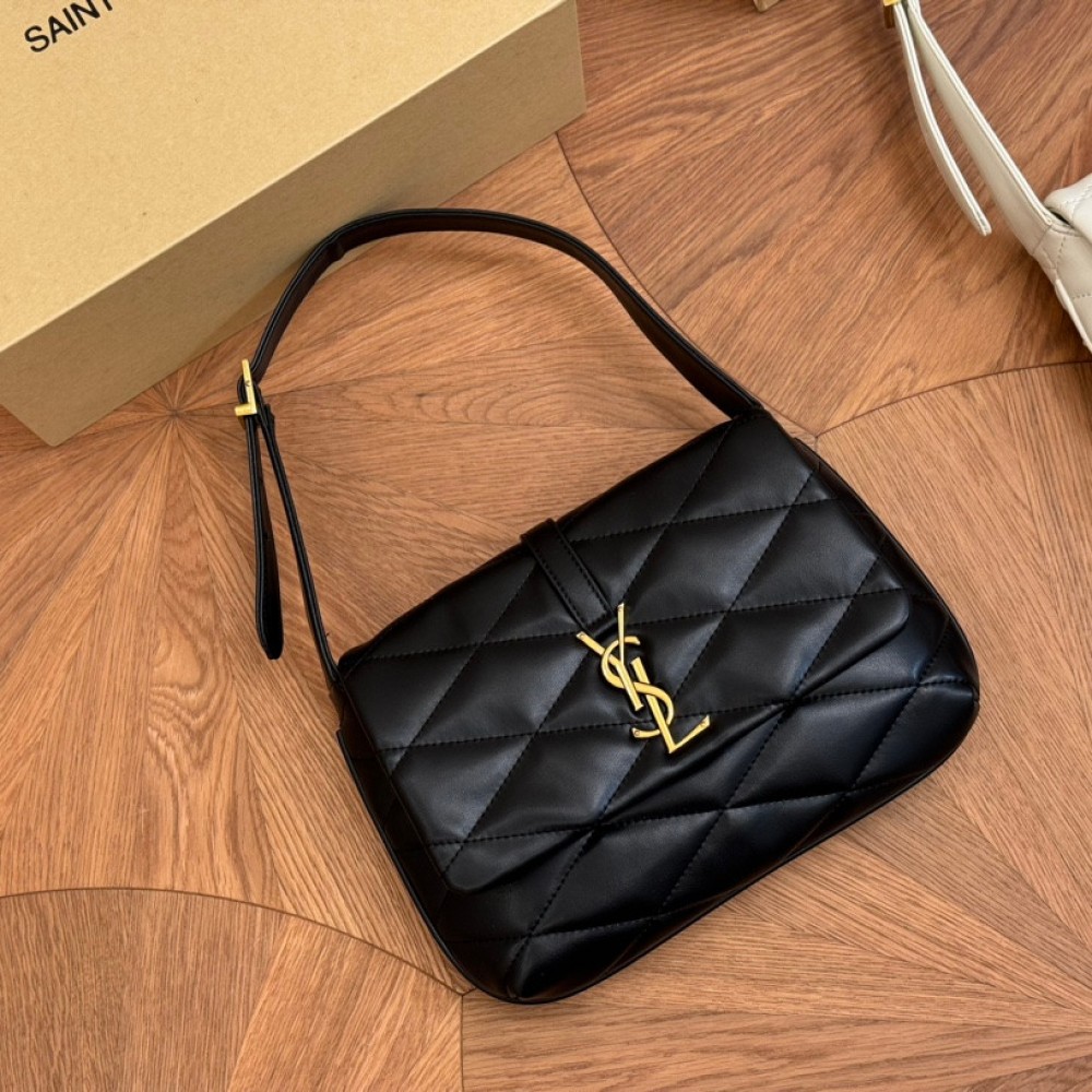 Saint Laurent le 57 hobo bag in quilted lambskin