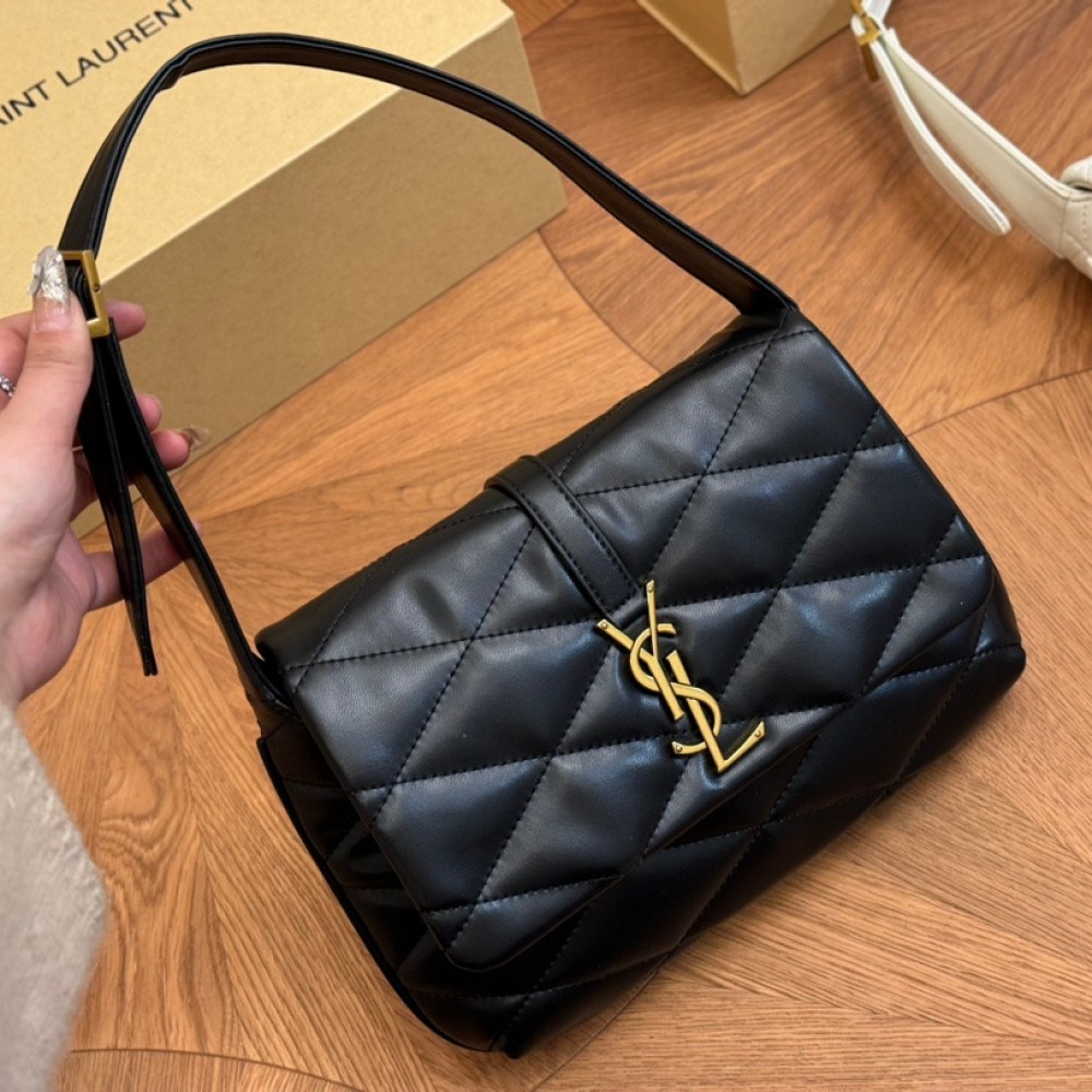 Saint Laurent le 57 hobo bag in quilted lambskin