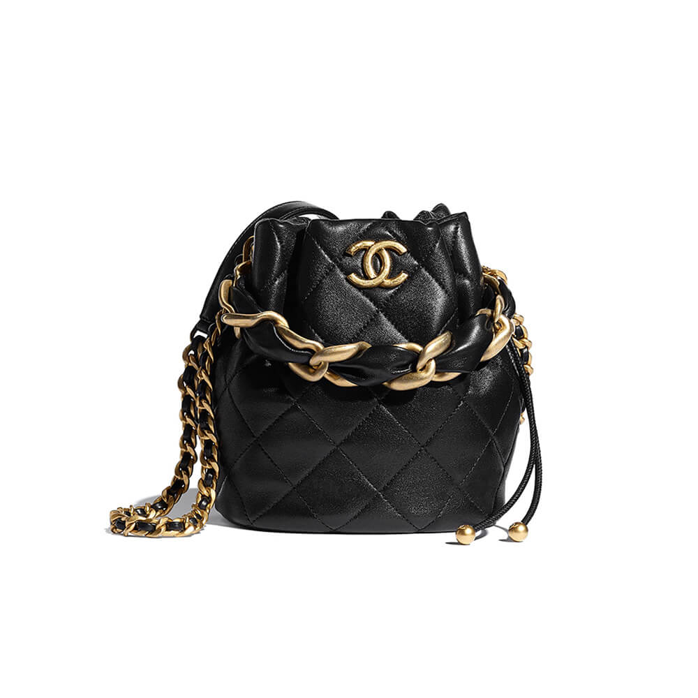 CHANEL Drawstring Bag