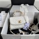 CHANEL Mini Flap Bag with Top Handle