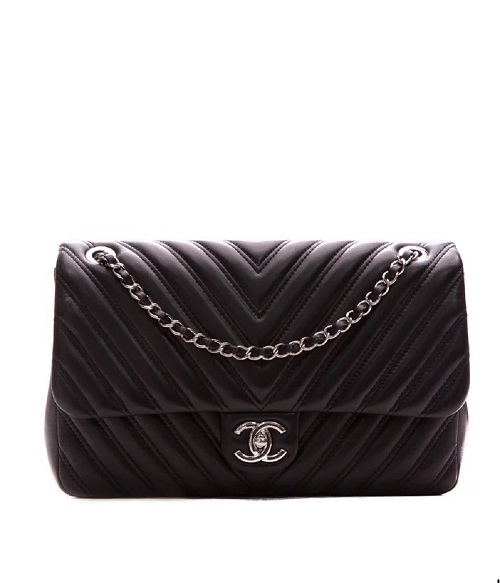 Chanel Chevron Jumbo Single Flap Bag