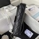 Chanel AS3791 Flap Bag Lambskin Black