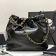 Chanel 2022 Calfskin Small 22 Hobo