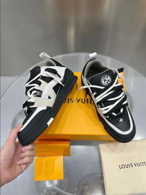 LOUIS VUITTON SKATE TRAINER IN ANTHRACITE GREY – LSVT281