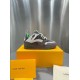 LOUIS VUITTON SKATE SNEAKER IN GREY GREEN – LSVT280