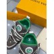 LOUIS VUITTON SKATE SNEAKER IN GREY GREEN – LSVT280